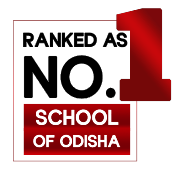 Times of India badge: ranked No. 1 school of Odisha.